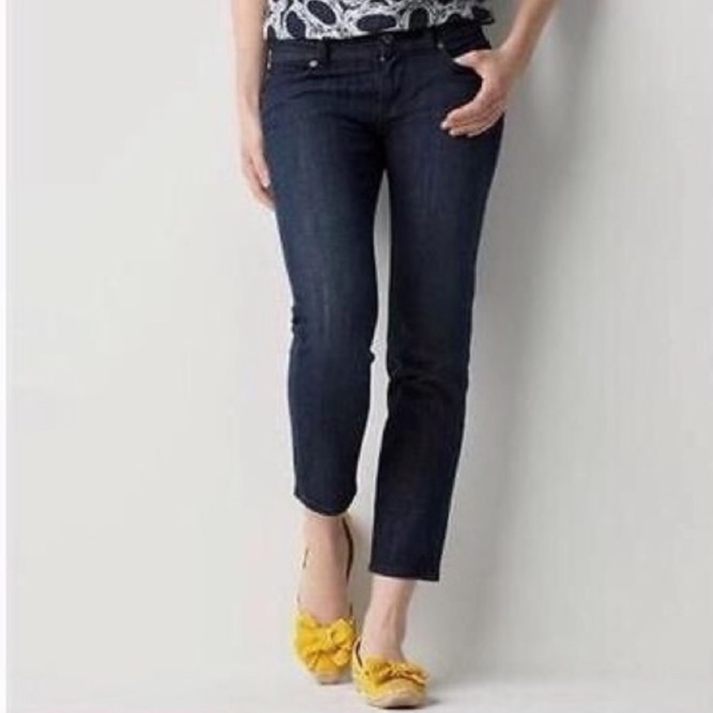 Loft Modern Crop Capri Ankle Jeans